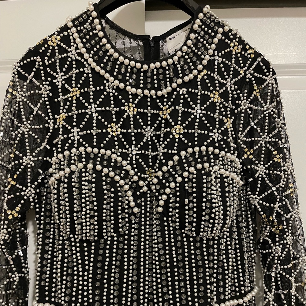 Viral ASOS beaded dress - Picture 3 of 9